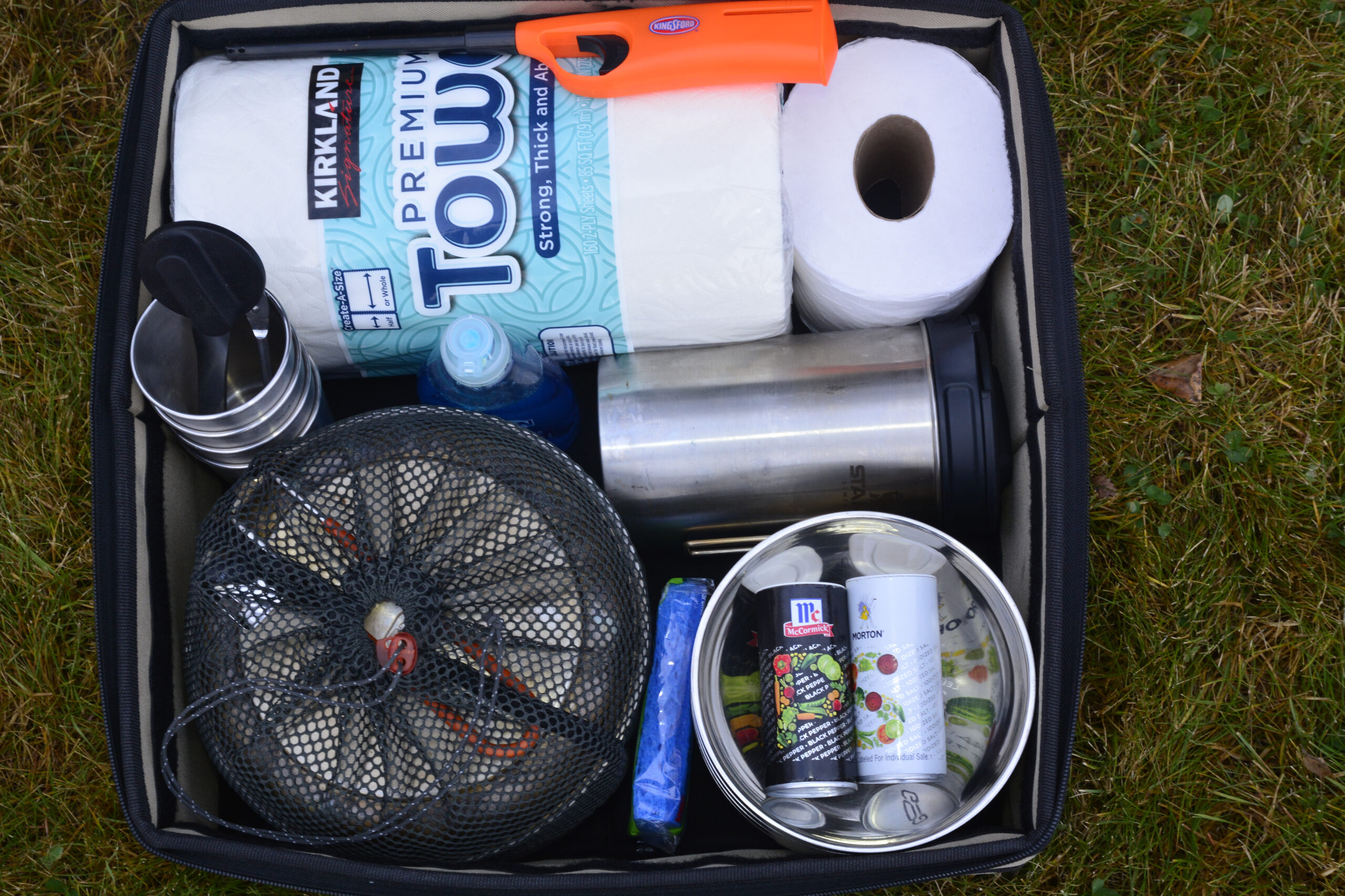 Included camp gear