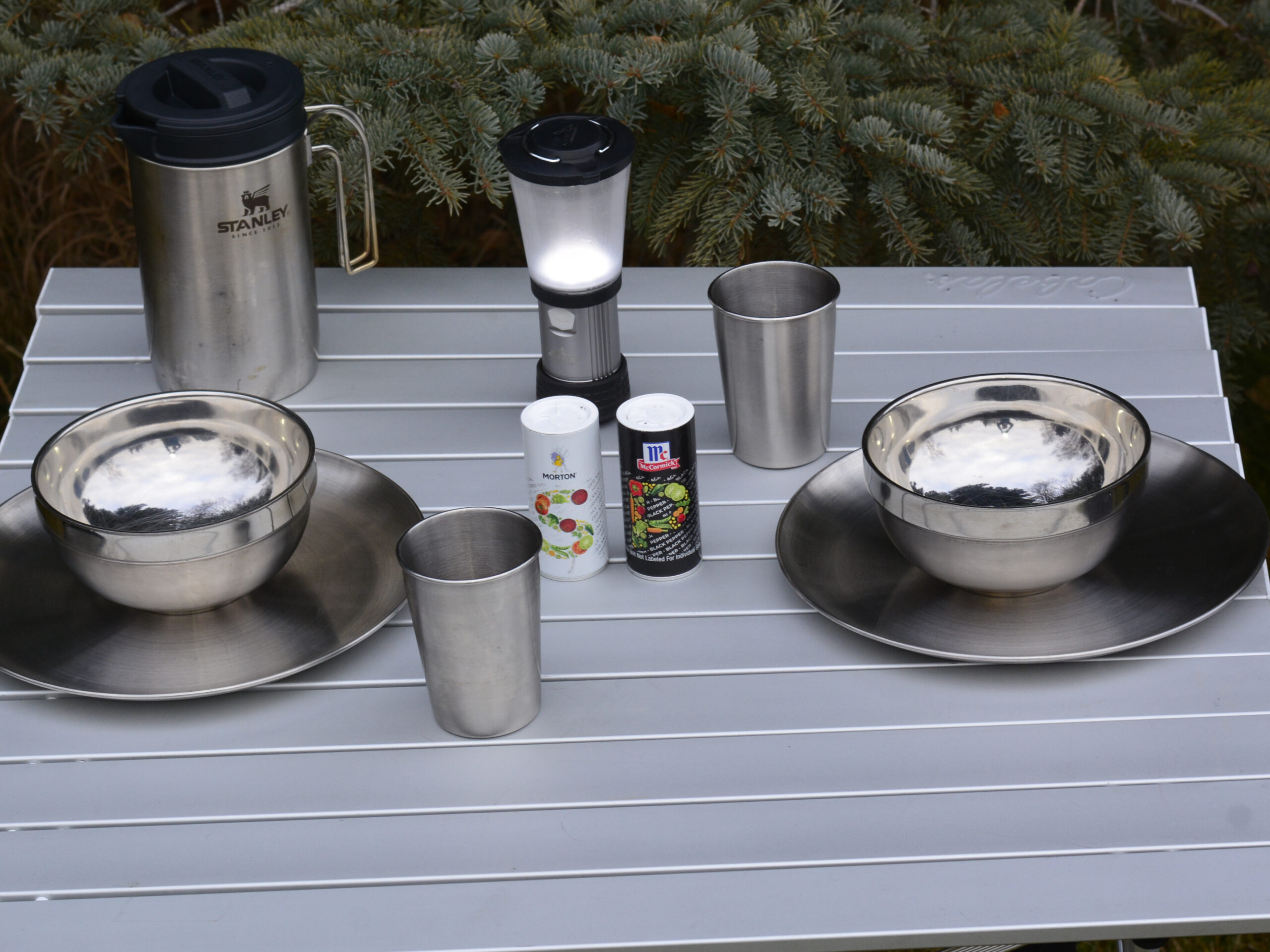 Included camp gear